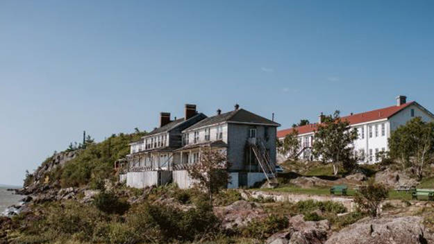 Bâtiment sur la Grosse-Île