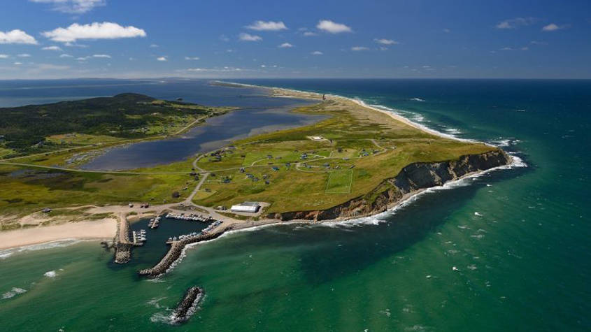 Îles-de-la-Madeleine vue des airs