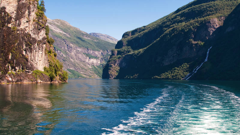 Vue du Fjord du Saguenay à bord d'un Zodiac