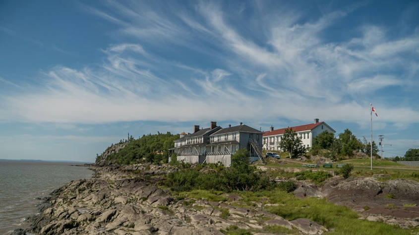 Building on Grosse Île