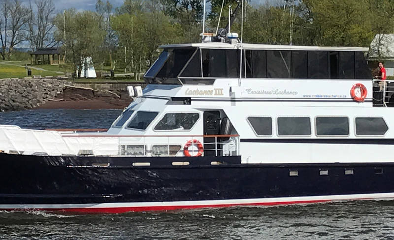  Lachance III in front of Berthier-sur-Mer Marina