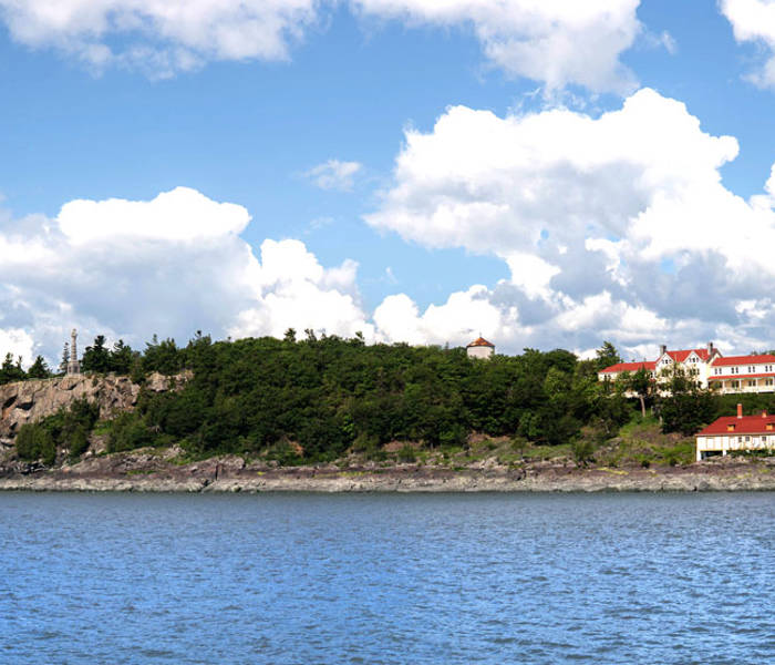 Panorama of Grosse-Île