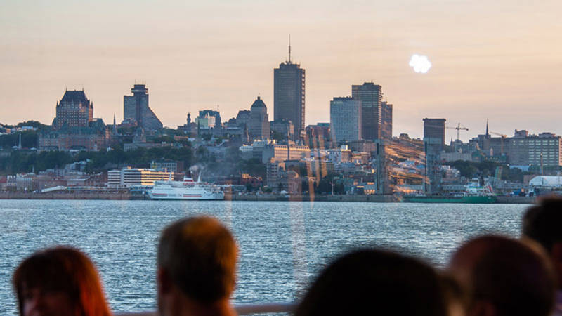 Panoramic view of Quebec City